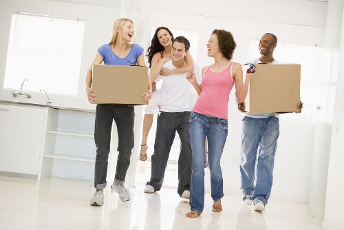 Removal van in Watford ready for a home move