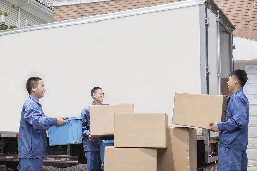 Man with a van service helping with a local move in Watford