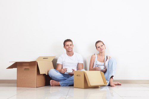 Watford movers handling office relocation equipment