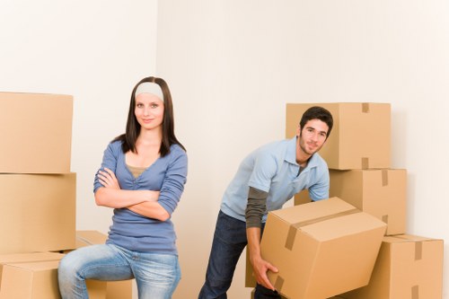 Careful packing and protection during a Watford moving service