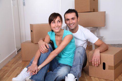 Trusted movers in Watford handling furniture with care