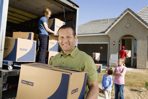 Large removal vehicle suitable for house and office moves